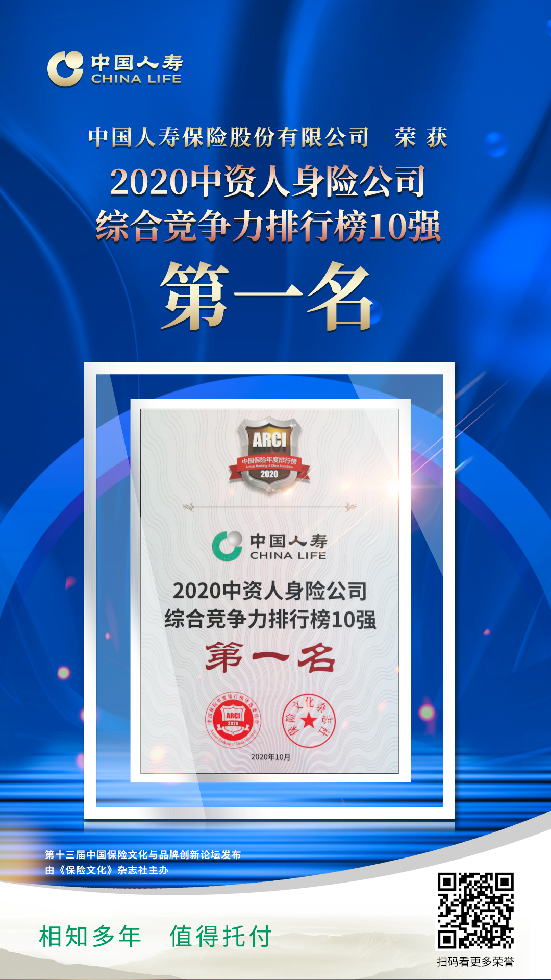 2020中资人身险公司综合竞争力排行榜10强第一名.png